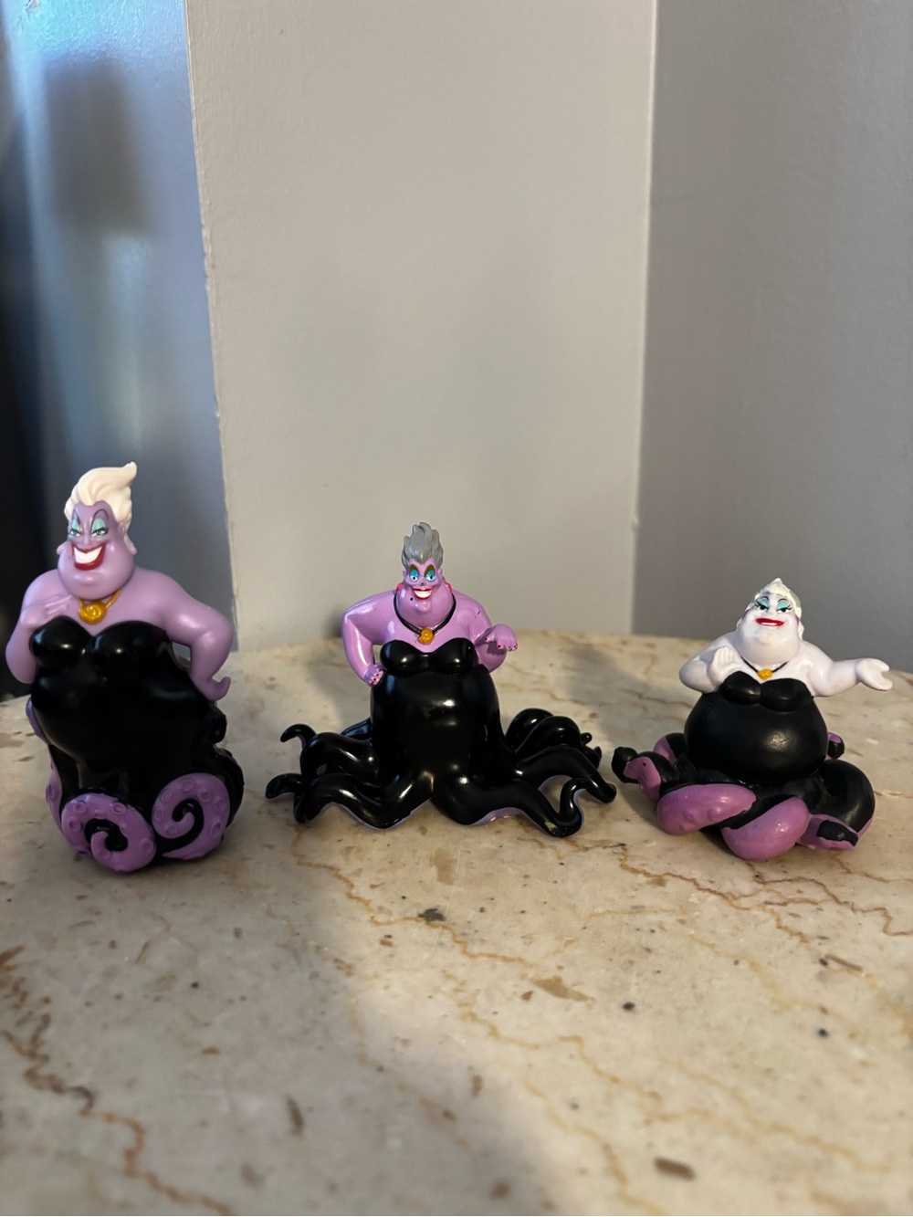 Disney Ursula Action Figure Set - Purple, Black & White Accents